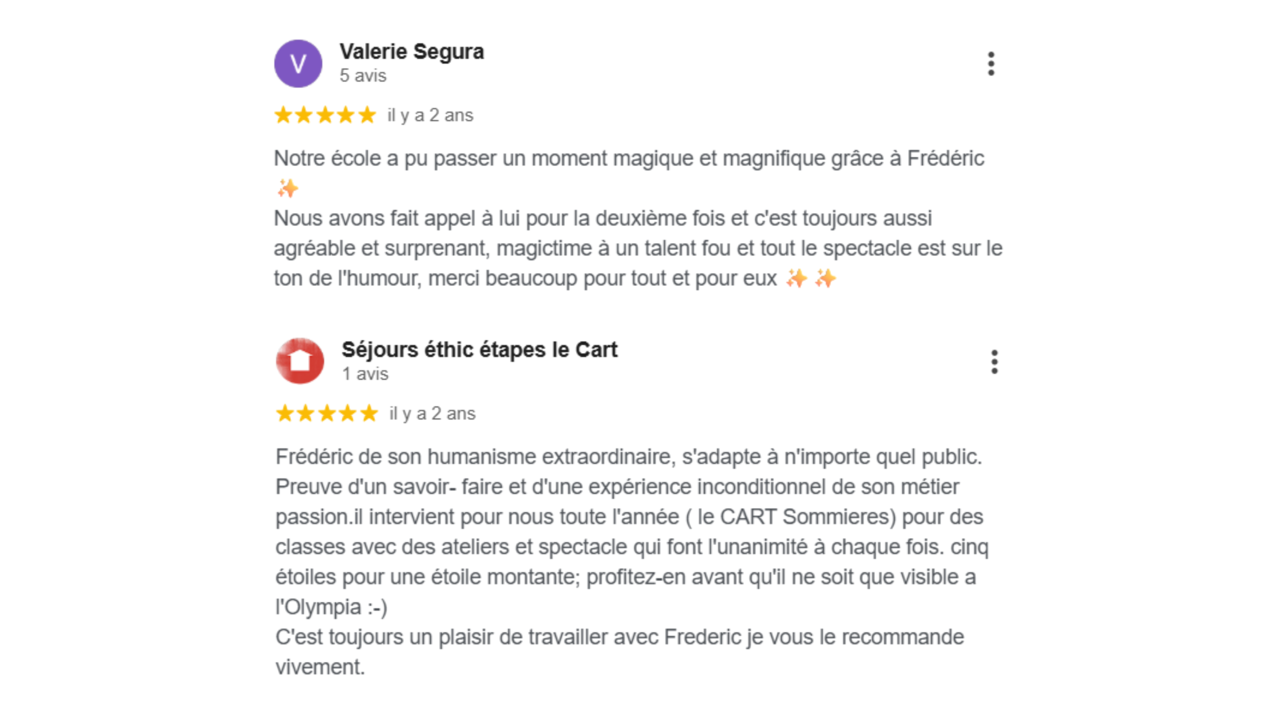 spectacle de magie associatif