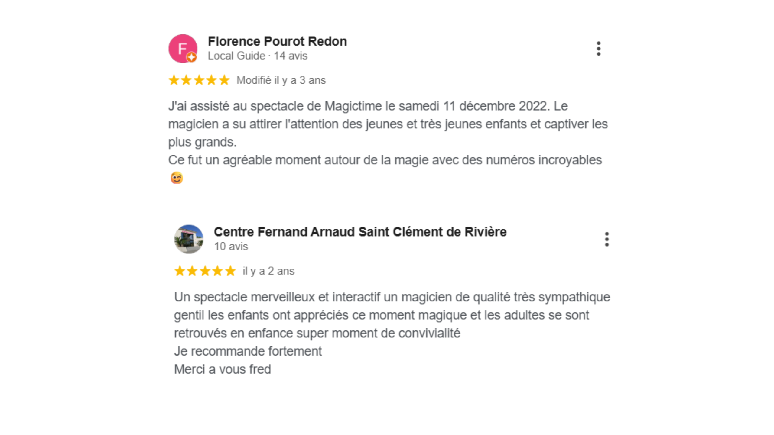 spectacle de magie associatif