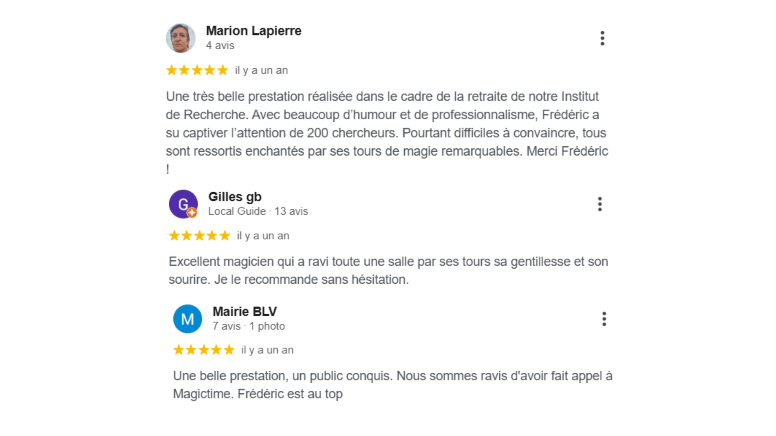 spectacle de magie associatif