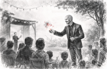 magicien montpellier Magicien à Montpellier pour spectacle de magie en camping et animation close-up en Occitanie